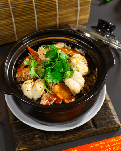 Miến Xào Cua