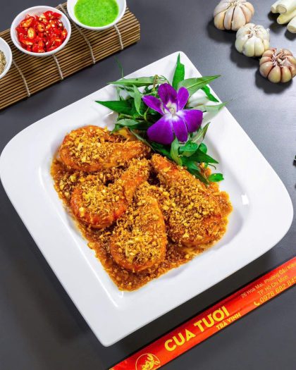 Tôm Cháy Tỏi
